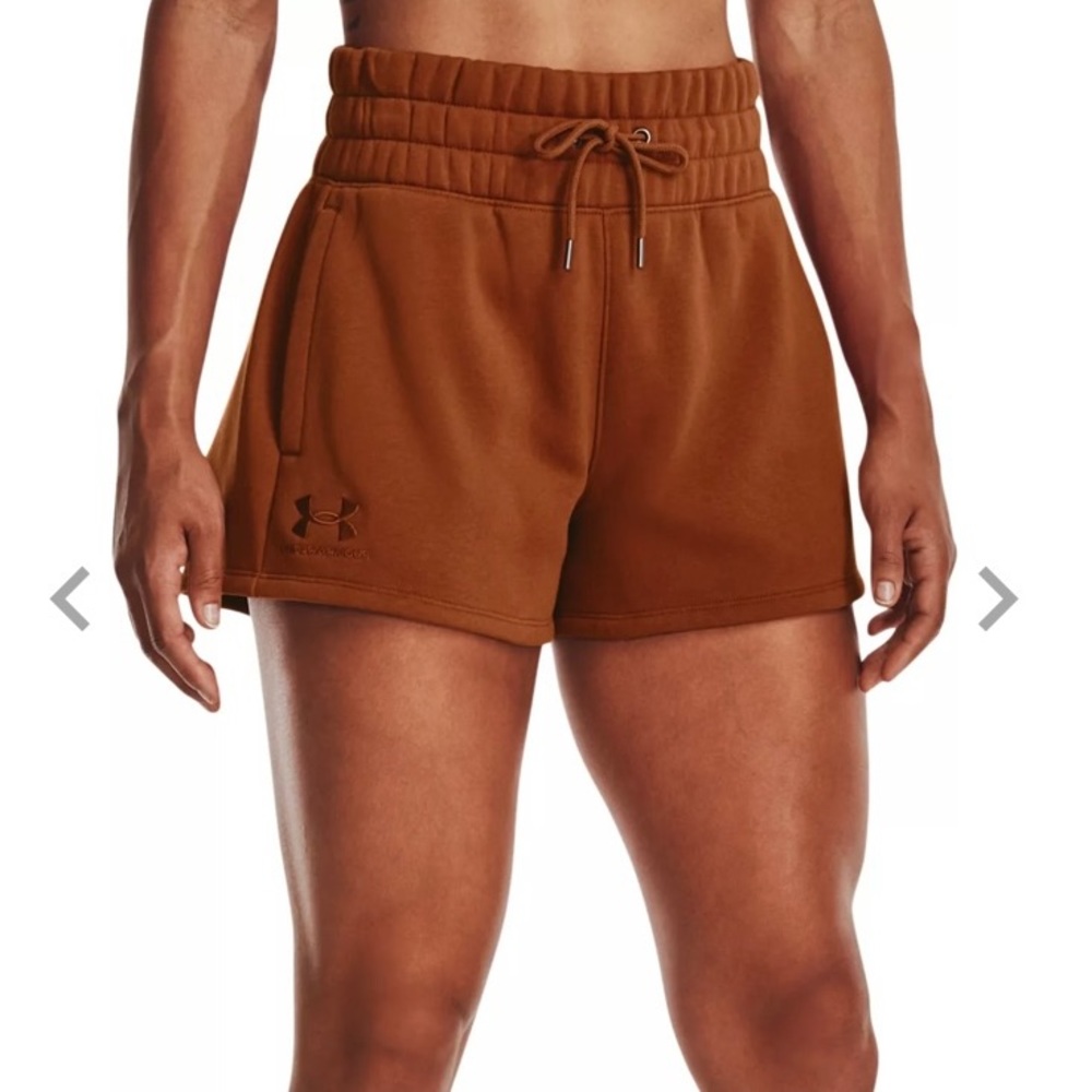 NWT Womens Under Armour Playback Fleece Shorts